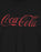 Coca Cola Coca-Cola Womens Black Cropped Short Sleeved T-Shirt