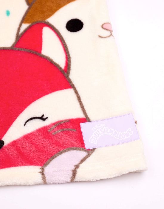 Squishmallows Multi Character Womens Multicoloured Blanket Hoodie
