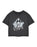 Corpse Bride Corpse Bride Womens Grey Cropped Short Sleeved T-Shirt