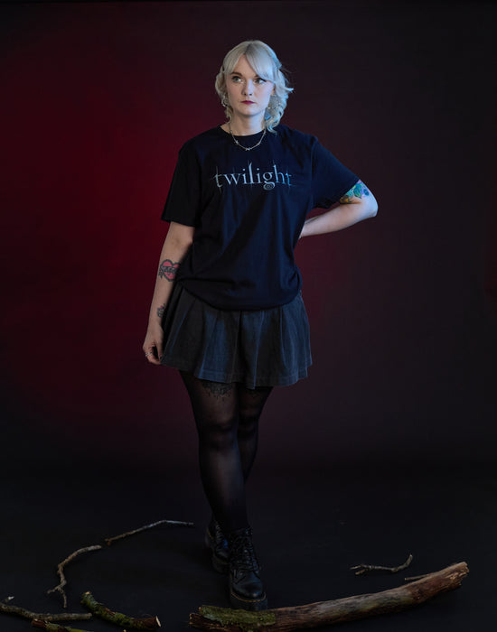 Twilight Logo Womens Black T-Shirt