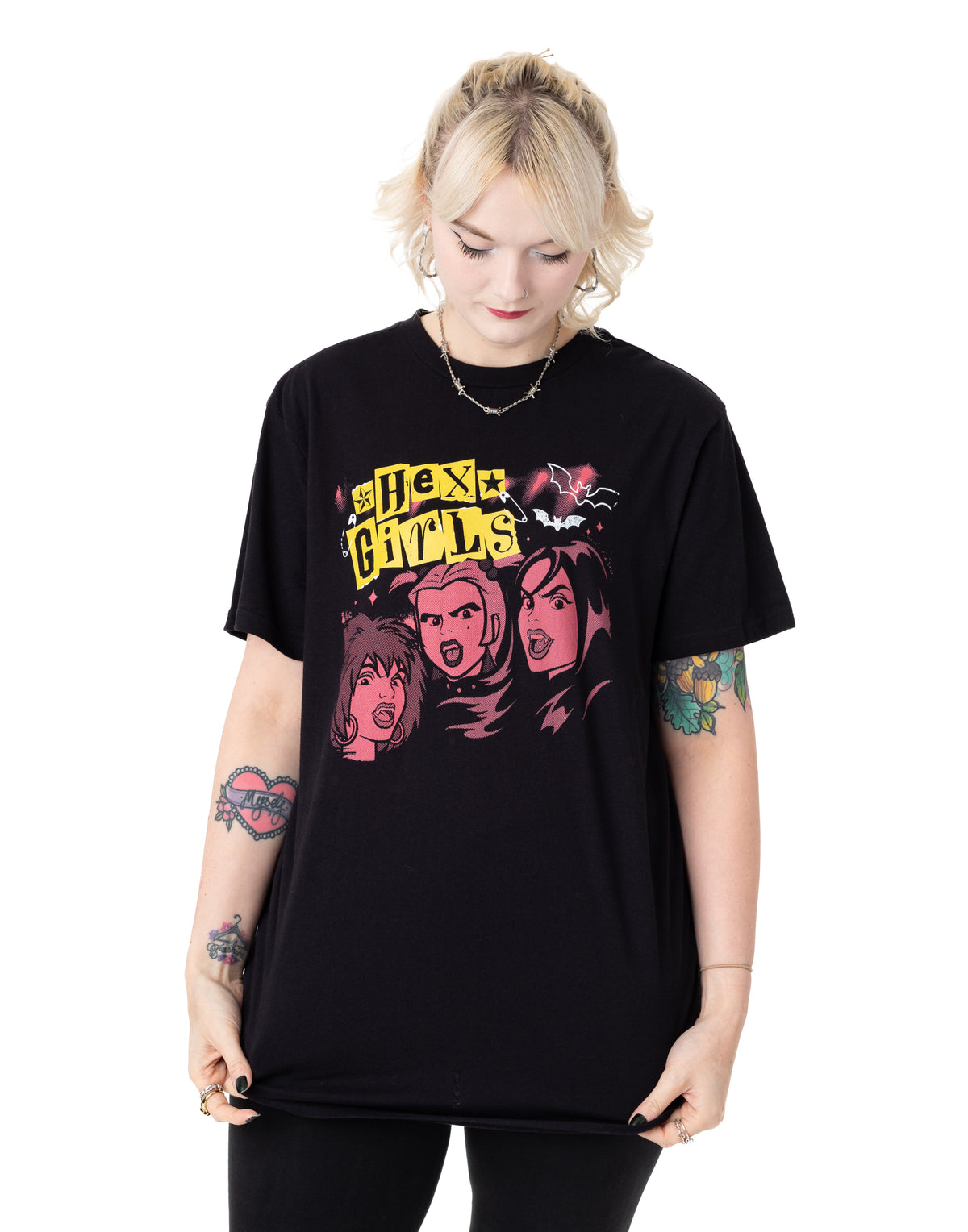 Official Scooby Doo Women's Fitted T-Shirt - The Amazing Scooby Design, Black - View #8