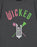 Wicked Broom & Wands Adults Womens Grey Sweatshirt