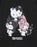 Hello Kitty Rock Life Womens Black Short Sleeved T-Shirt