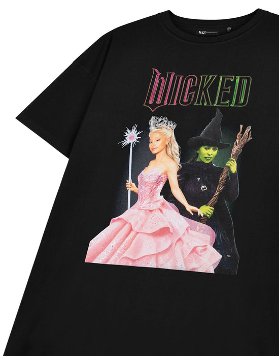 wicked elphaba jersey mini dress Forever 21 Plus Wicked Glinda Mini Jersey Dress