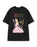 Wicked Glinda & Elphaba Womens Black Short Sleeved T-Shirt