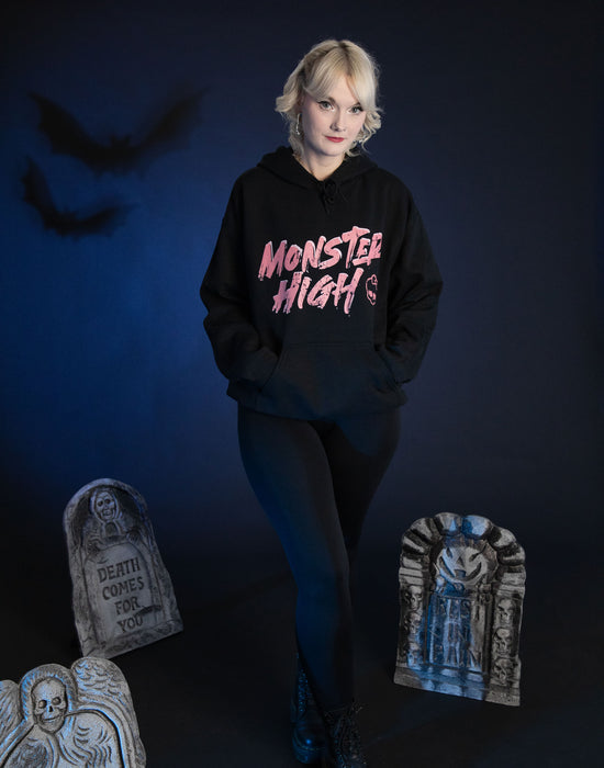 Monster High Fangtastic Hoodie Womens Black Hoodie