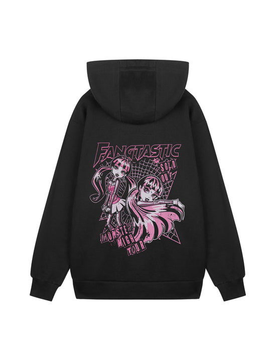 Monster High Fangtastic Hoodie Womens Black Hoodie