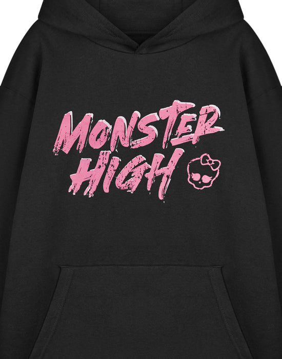 Monster High Fangtastic Hoodie Womens Black Hoodie