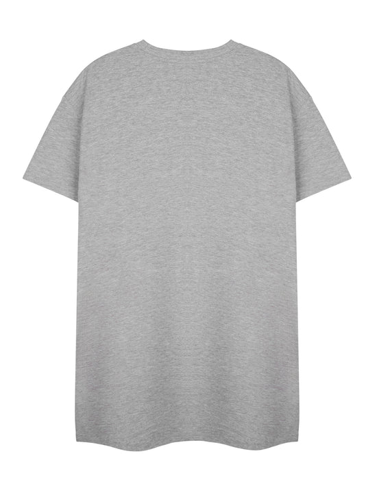 Disney Lilo & Stitch Always Sleepy Womens Grey Short Sleeve Nightdress