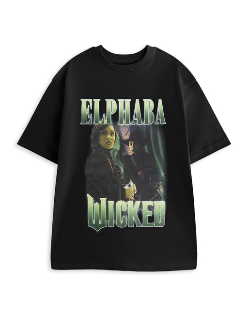 Wicked Elphaba Unisex Black Short Sleeved T-Shirt