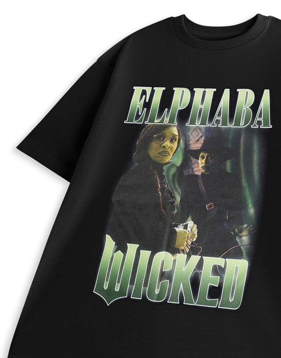 Wicked Elphaba Unisex Black Short Sleeved T-Shirt