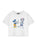 Disney True Original Mickey & Minnie Womens White Cropped Short Sleeved T-Shirt