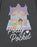 Polly Pocket Doll House Womens Grey Sweatshirt