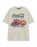 Coca Cola A Merry Christmas Womens Beige Short Sleeved T-Shirt