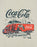 Coca Cola A Merry Christmas Womens Beige Short Sleeved T-Shirt