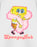SpongeBob SquarePants Feather Boa Womens White Short Sleeved T-Shirt
