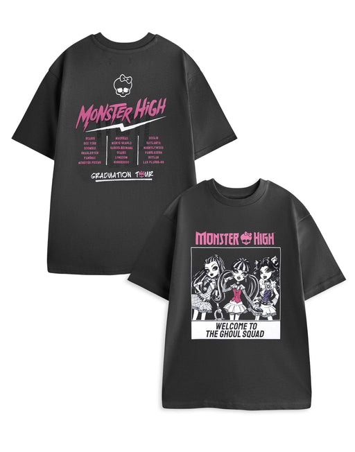 Monster High Ghoul Squad Unisex Grey Short Sleeved T-Shirt