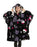 Monster High Skull & Lighting Bolt Womens Multicoloured Blanket Hoodie