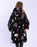 Monster High Skull & Lighting Bolt Womens Multicoloured Blanket Hoodie
