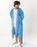 Sesame Street Cookie Monster Unisex Blue Hooded Bathrobe