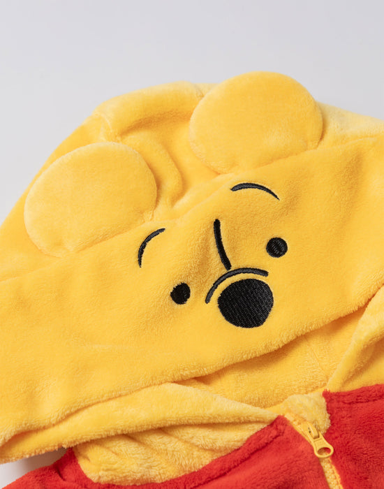 Disney Winnie The Pooh Womens Orange Onesie
