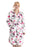 Hello Kitty Character Womens Multicoloured Hooded Bathrobe