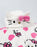 Hello Kitty Character Womens Multicoloured Hooded Bathrobe