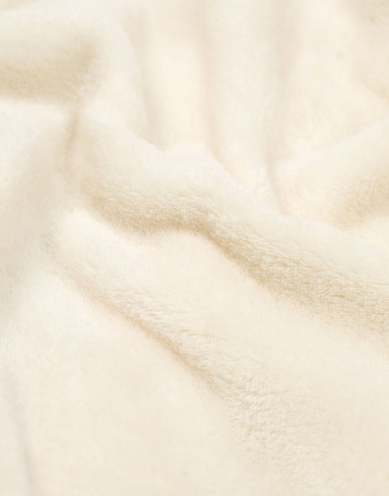 Peanuts Snoopy Womens White Hooded Bathrobe