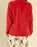 Winnie the Pooh Bear Womens Red Long Sleeve Long Leg Pyjama Set