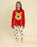 Winnie the Pooh Bear Womens Red Long Sleeve Long Leg Pyjama Set