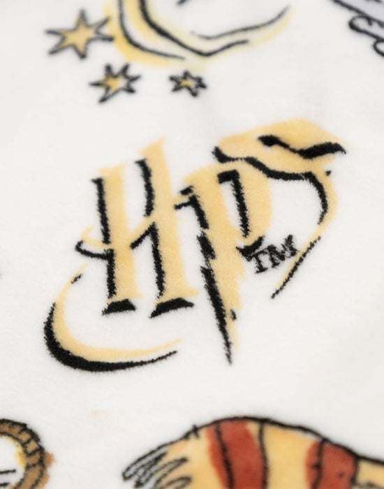 Harry Potter Hedwig Womens Cream Jumper