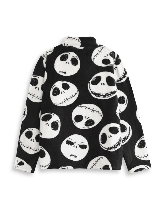 The Nightmare Before Christmas Faces Womens Black Jumper