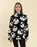The Nightmare Before Christmas Jack Skellington Womens Quarter Zip Jumper