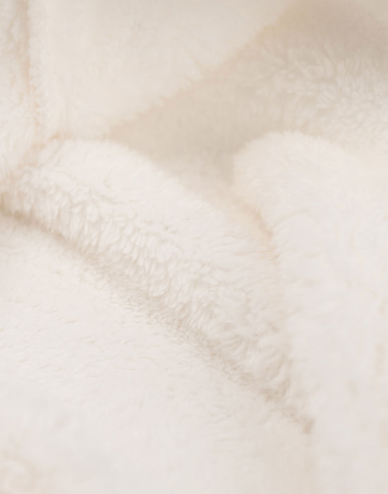 Miffy Face Womens White Blanket Hoodie