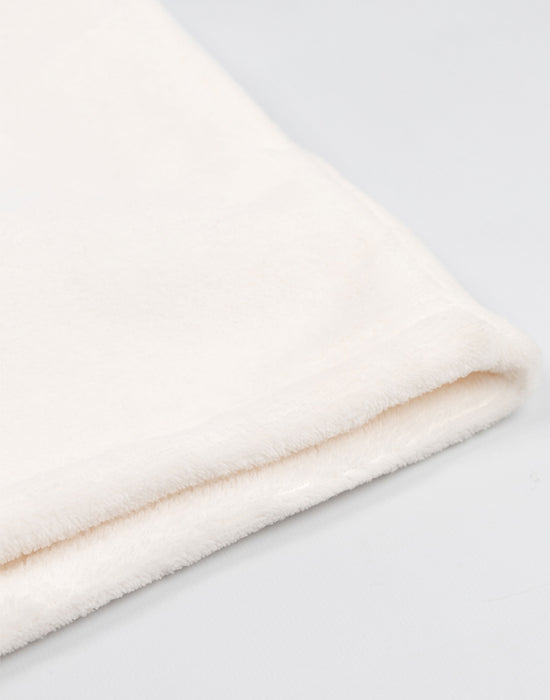 Miffy Face Womens White Blanket Hoodie