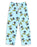 Pingu Character Womens Blue Short Sleeve Long Leg Pyjama Set