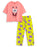 SpongeBob SquarePants Patrick Womens Pink Short Sleeve Long Leg Pyjama Set