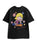 Disney Phone Lizzie Mcguire Womens Black Short Sleeved T-Shirt
