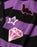 Monster High Alumni Womens Purple Cardigan
