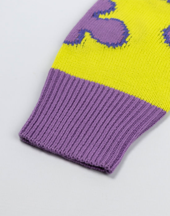 SpongeBob SquarePants Patric Star Womens Purple Cardigan