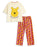 Disney Winnie The Pooh Womens Multicoloured Short Sleeve Long Leg Pyjama Set