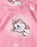 Disney Marie Womens Pink Short Sleeve Long Leg Pyjama Set