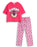 Disney Lotso Womens Pink Short Sleeve Long Leg Pyjama Set