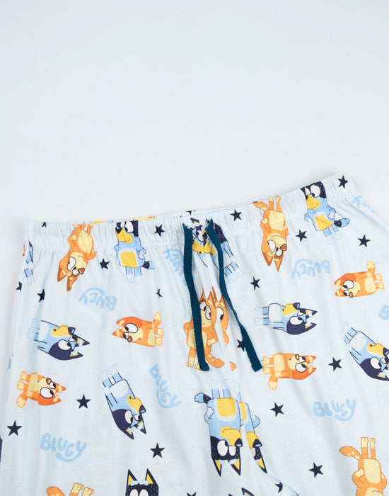 Bluey Family Womens Multicoloured Long Sleeve Long Leg Pyjama Set