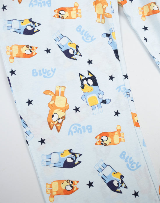 Bluey Family Womens Multicoloured Long Sleeve Long Leg Pyjama Set