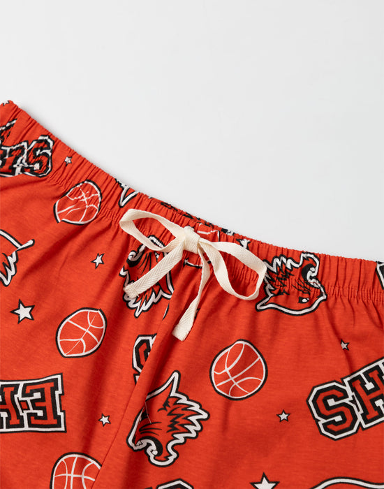 Disney High School Musical Womens Multicoloured Short Sleeve Long Leg Pyjama Set