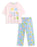 Care Bears Character Womens Pink Short Sleeve Long Leg Pyjama Set