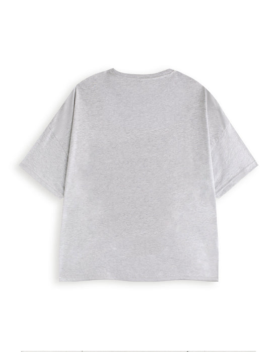 Coca Cola Logo Womens Grey Short Sleeve Long Leg Pyjama Set