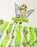 Disney Tinkerbell Womens White Short Sleeve Long Leg Pyjama Set