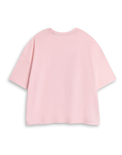 Disney Tangled Womens Pink Short Sleeve Long Leg Pyjama Set